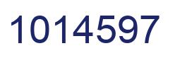 Número 1014597 imagen azul