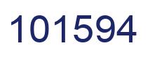 Número 101594 imagen azul