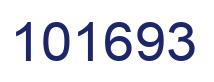 Number 101693 blue image