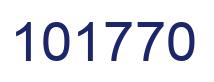 Number 101770 blue image