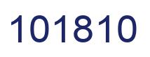 Number 101810 blue image