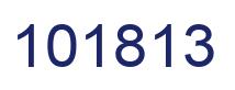 Number 101813 blue image