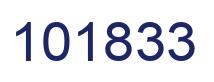 Number 101833 blue image