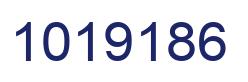 Number 1019186 blue image