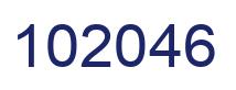 Número 102046 imagen azul