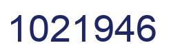 Número 1021946 imagen azul