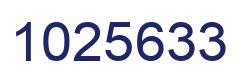 Número 1025633 imagen azul