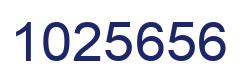 Número 1025656 imagen azul