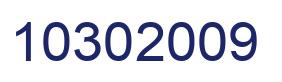 Number 10302009 blue image