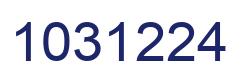 Número 1031224 imagen azul