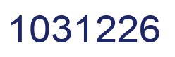 Número 1031226 imagen azul