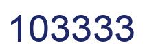 Number 103333 blue image