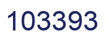 Number 103393 blue image