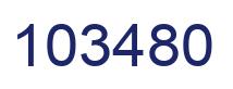Número 103480 imagen azul