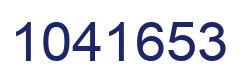 Número 1041653 imagen azul