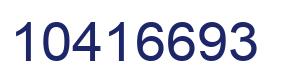 Number 10416693 blue image