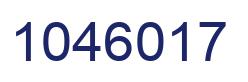 Número 1046017 imagen azul