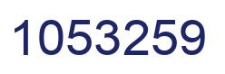 Número 1053259 imagen azul