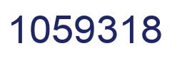 Number 1059318 blue image