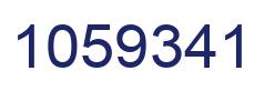 Number 1059341 blue image
