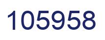 Número 105958 imagen azul
