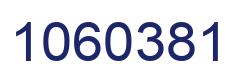 Number 1060381 blue image