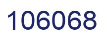Number 106068 blue image