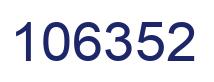 Number 106352 blue image