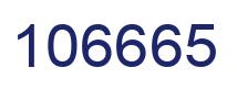 Número 106665 imagen azul