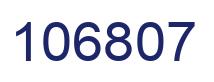 Number 106807 blue image