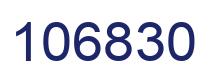 Number 106830 blue image