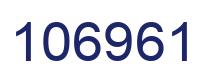 Número 106961 imagen azul