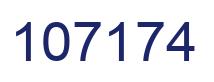 Número 107174 imagen azul