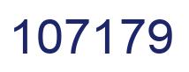 Number 107179 blue image