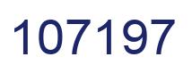 Number 107197 blue image