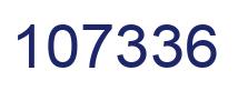 Number 107336 blue image