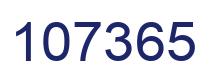 Número 107365 imagen azul