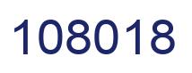 Number 108018 blue image