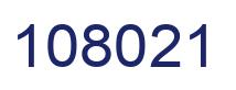 Number 108021 blue image