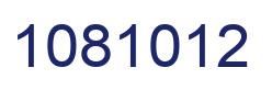 Número 1081012 imagen azul