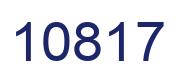 Number 10817 blue image