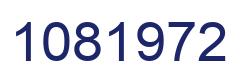 Number 1081972 blue image