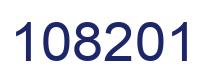 Number 108201 blue image