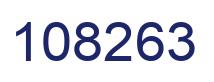 Number 108263 blue image