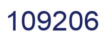 Number 109206 blue image