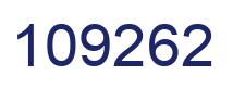 Number 109262 blue image