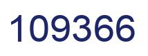 Number 109366 blue image
