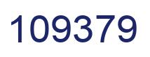 Number 109379 blue image