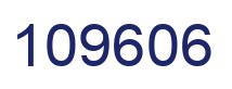 Number 109606 blue image