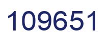 Número 109651 imagen azul